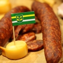Vlajka OB na špajli