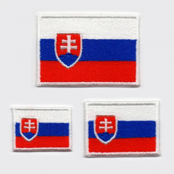 Nažehľovačka - SK vlajka obrys