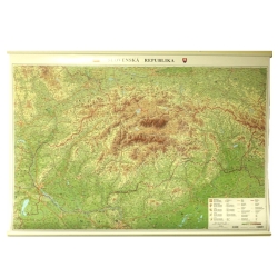 VG mapa SR 1:400 000, lamino, lišta