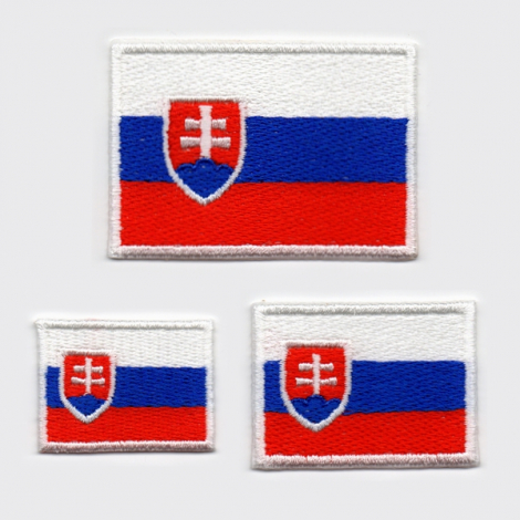 Nažehľovačka - SK vlajka obrys